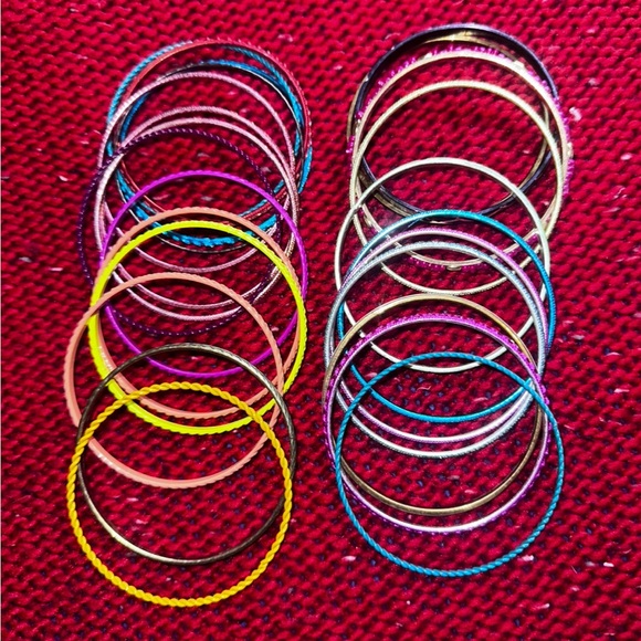 26 Colorful Bangle Set - Picture 1 of 1